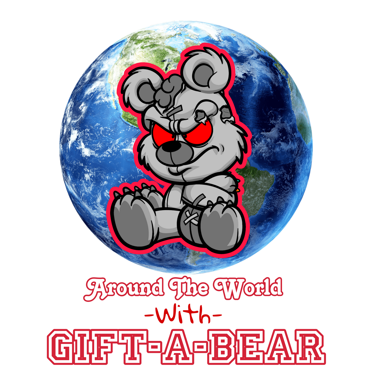 Around The World w Gift A Bear