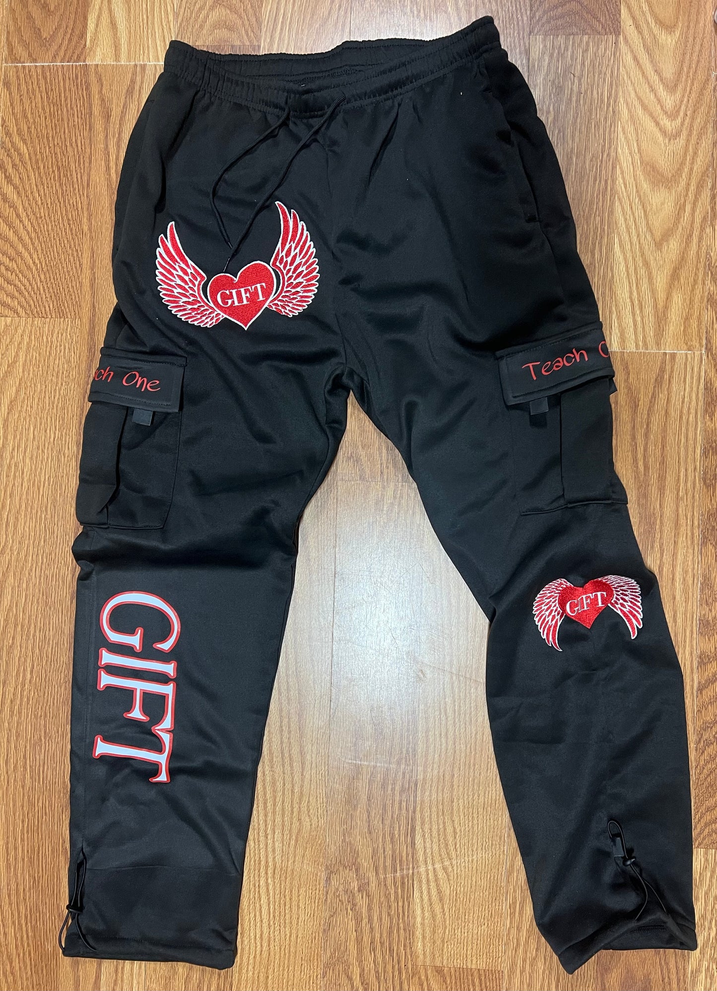 Winged Cargos (Baggy Black) gift