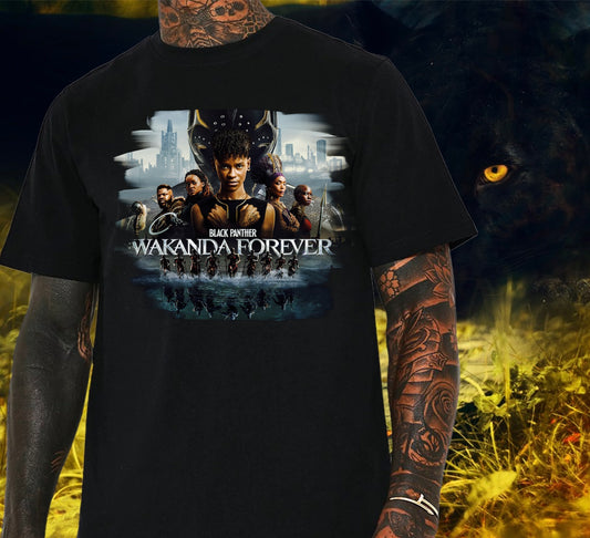 Wakanda Forever (Black Shirt)