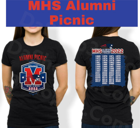 Custom Class Year MHS Women’s Alumni Shirt