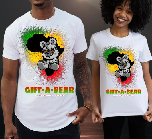 GIFT A BEAR (Black History) Adult Size