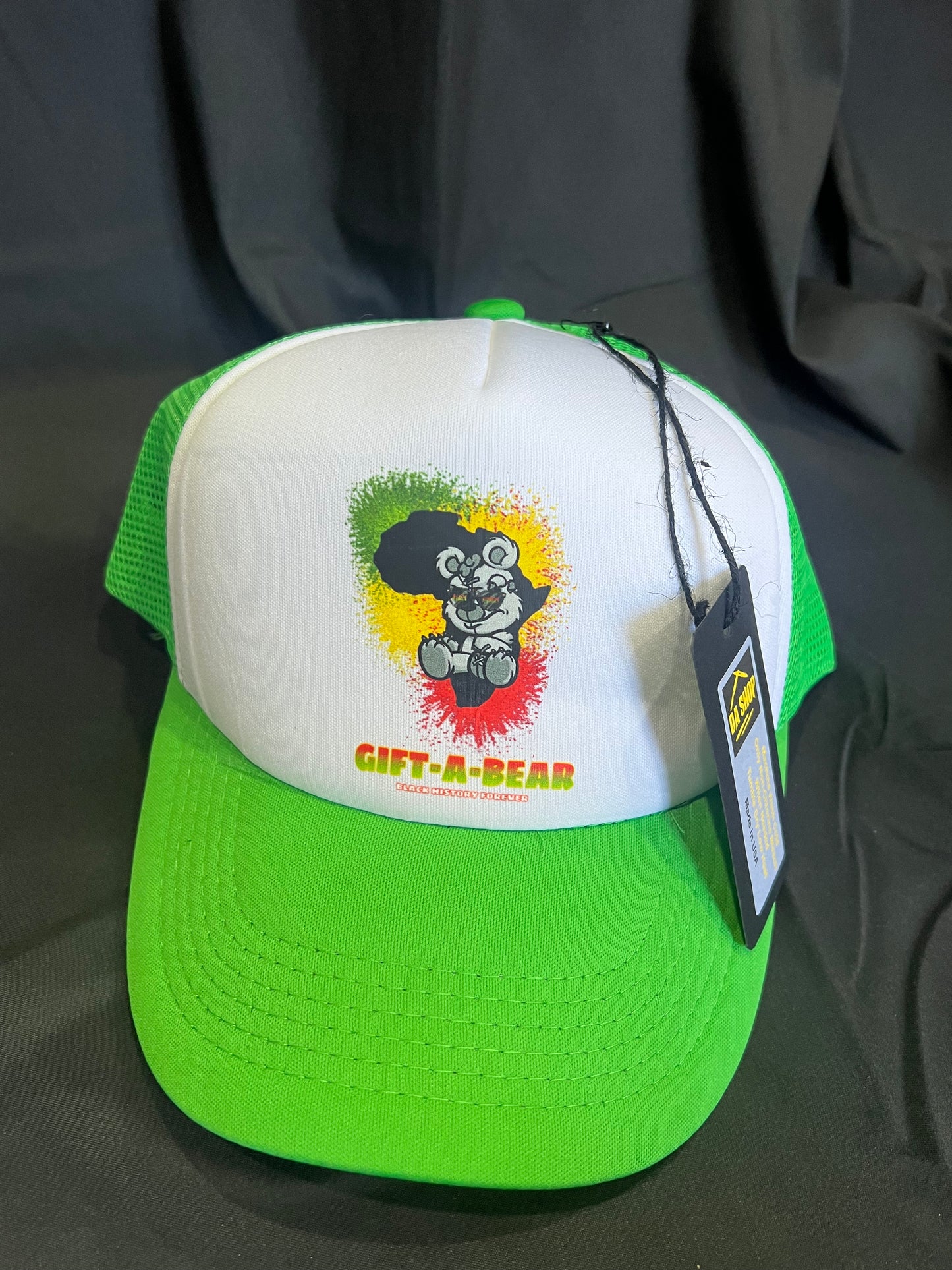 GIFT A BEAR Trucker Hat (Black History)