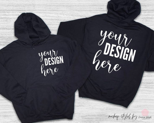 Custom Hoodie (front and back)